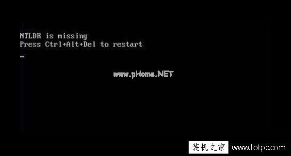 Windows系统启动不了如何修复？Bootmgr/NTLDR  is  missing解决方法