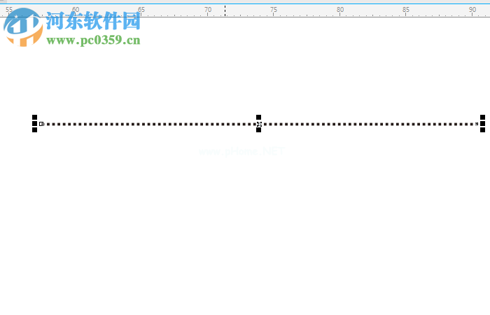 CorelDraw使用虚线的方法