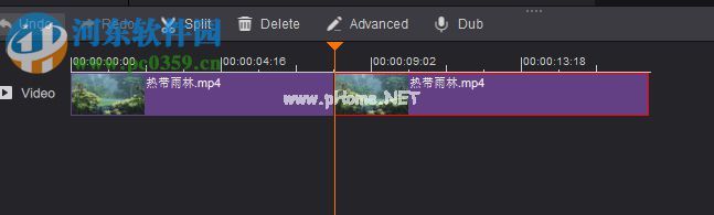 GoPlay  Editor分割视频文件的方法