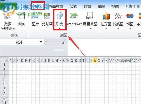 excel绘制平面图的方法