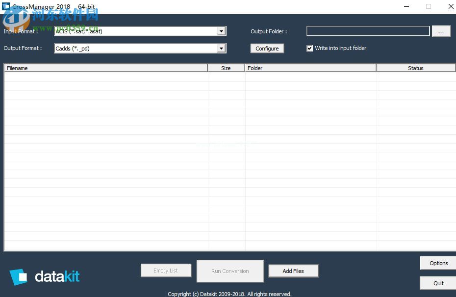 DATAKIT  CrossManager  2018设置中文界面的方法