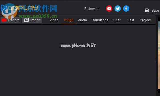 GoPlay  Editor给视频添加图片水印的方法