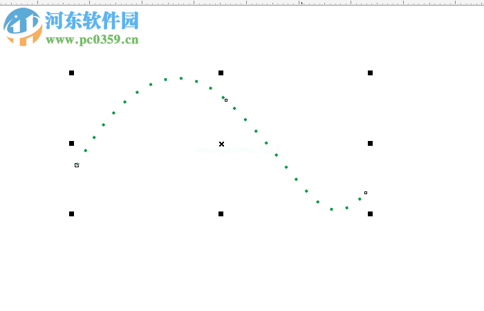 CorelDraw使用虚线的方法