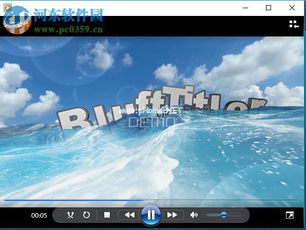 BluffTitler导出为mp4格式的方法