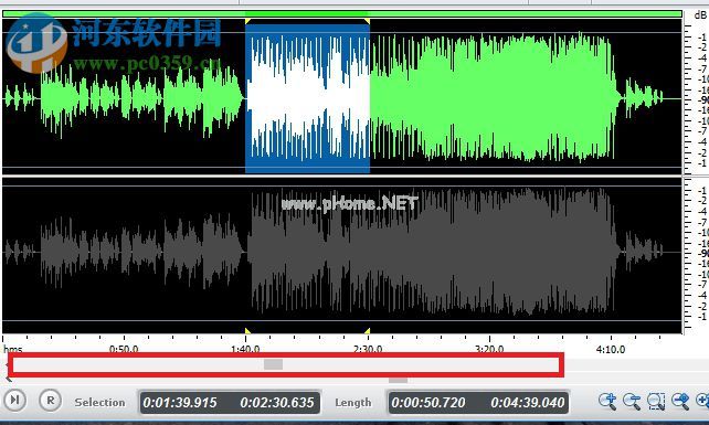 Free  Audio  Editor剪切音频文件的方法