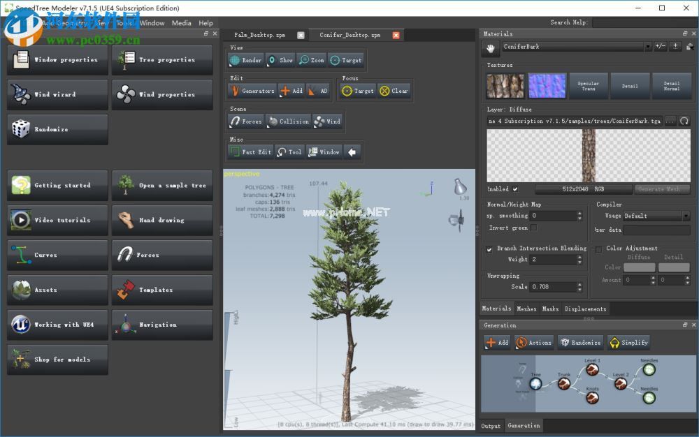 speedtree  for  ue4安装破解的方法