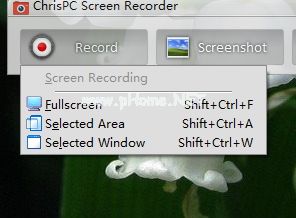 ChrisPC  Screen  Recorder录制电脑屏幕的方法