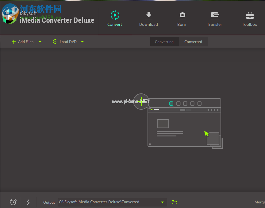 iSkysoft  iMedia  Converter  Deluxe的使用方法