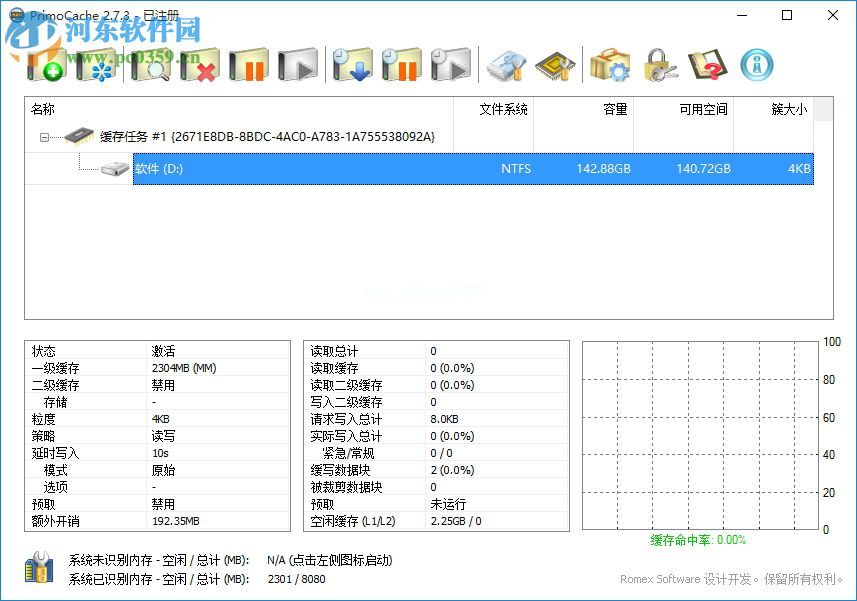 PrimoCache  Desktop  Edition添加虚拟缓存的方法