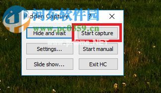 使用Hidden  Capture定时截图的方法