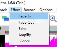 GiliSoft  Audio  Editor给音频添加回声、淡入淡出效果的方法