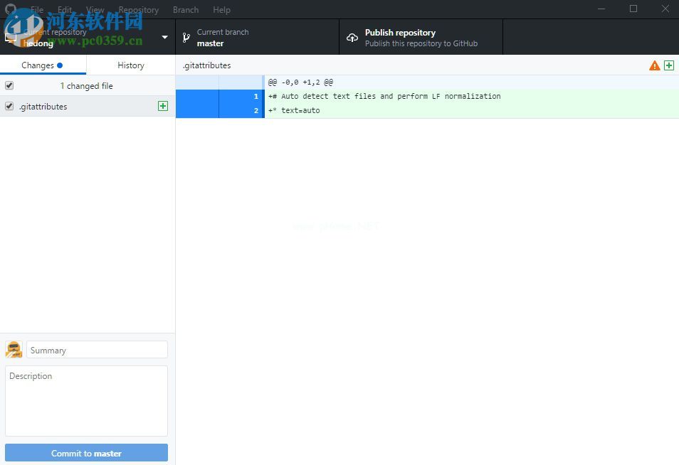 github  desktop  windo新建项目的方法