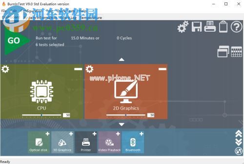 PassMark  BurnInTest检测电脑性能的方法