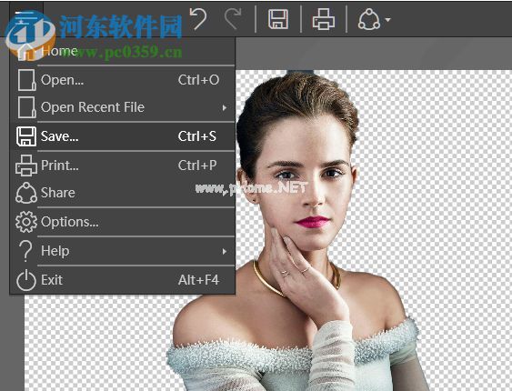 InPixio  Photo  Cutter去掉图片背景的方法