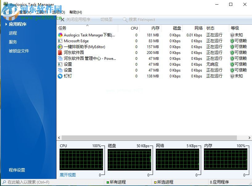 Auslogics  Task  Manager的使用说明