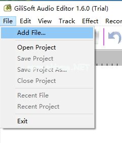 GiliSoft  Audio  Editor剪切分割音频文件的教程