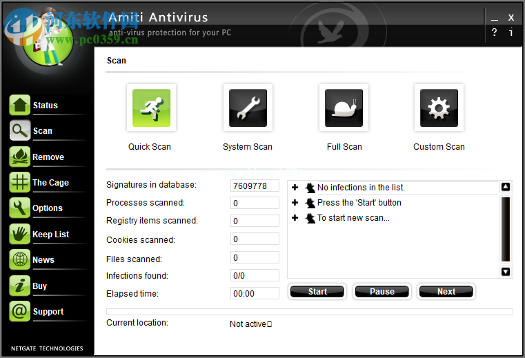 Amiti  Antivirus设置中文的方法