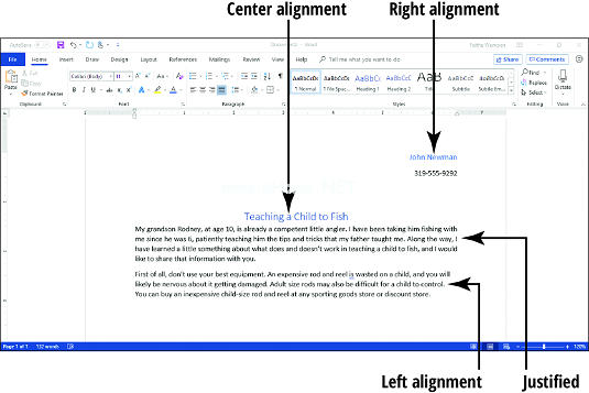 Word  2019对齐