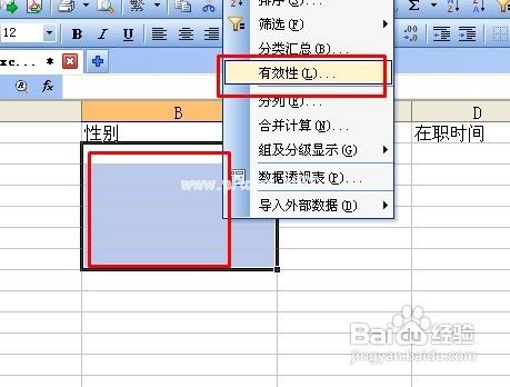 WPS表格如何只能输入指定的内容