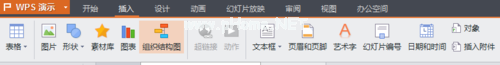 WPS中PPT如何插入及更改组织结构图？
