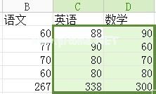 WPS表格中如何自动求和？