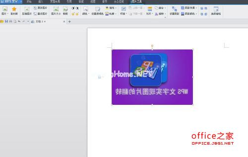 WPS技巧：WPS文字实现图片的翻转