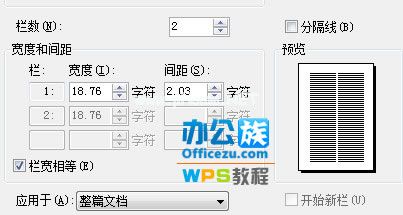 WPS文档分栏设置，让排版更完美