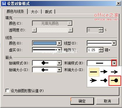 设置末端样式