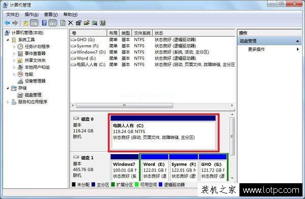 Win7系统怎么合并硬盘分区？Win7系统合并硬盘分区的图文教程