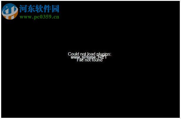 修复win7浏览器播放视频提示“Could  not  load  plugins”的方法