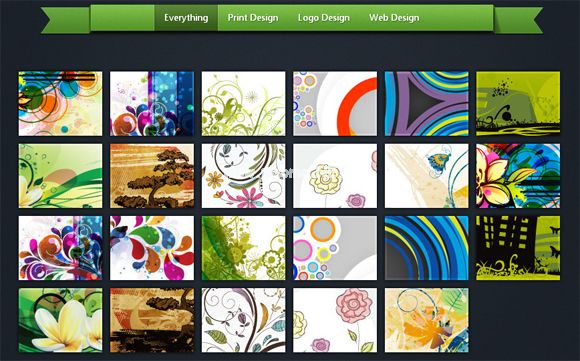 60+ Impressive  Jquery  Image  Gallery, Lightbox, Tabs, Menu, Text  Effects