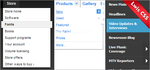 lwis  menu  30+ Useful  Drop  Down  Menu  Scripts  To  Enhance  Header  Navigation