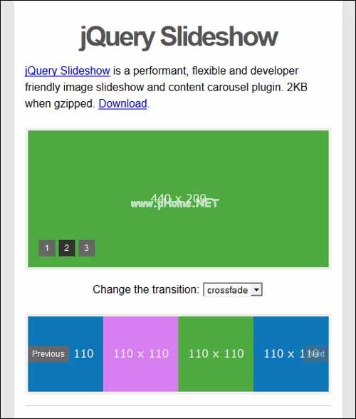 Free  jQuery  Slideshow  Plugin