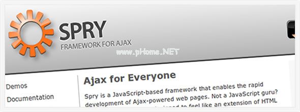 Spry  Javascript  Framework