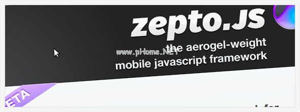 zepto  Javascript  framework