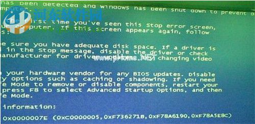 解决win7装系统时蓝屏提示错误代码0x0000007E的方案