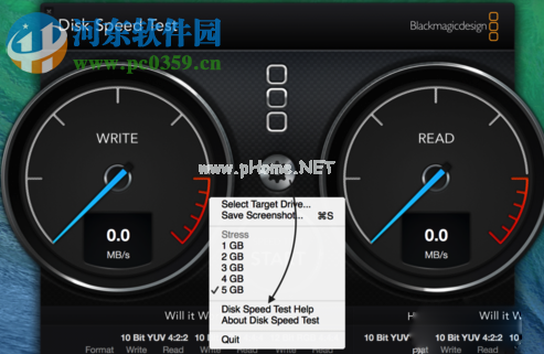 mac测试硬盘速度教程