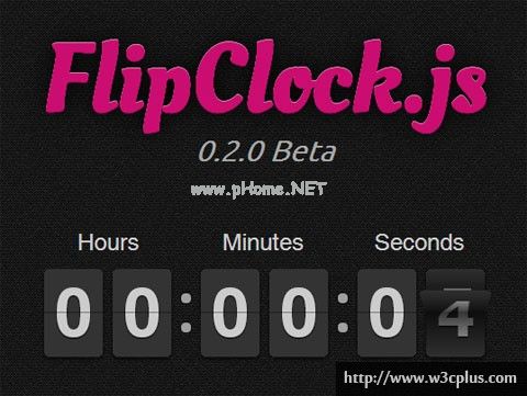 FlipClock.js