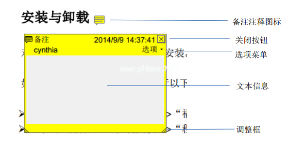  您可以在注释菜单下找到这些工具