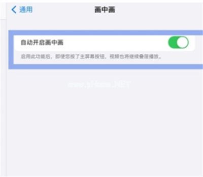 iPad怎么打开画中画