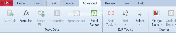 MindManager  15功能菜单