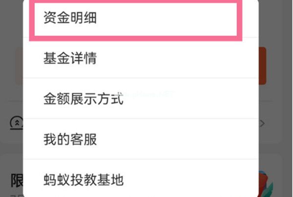 支付宝的余额宝怎么查看账单明细