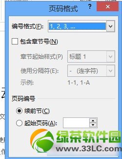 word2013怎么设置页码？word2013页码设置教程3