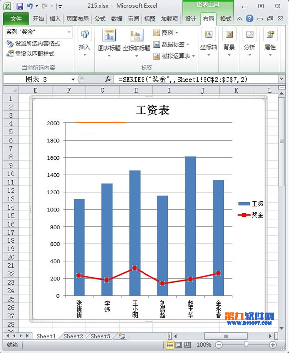 如何使Excel折线图的拐点更美 三联