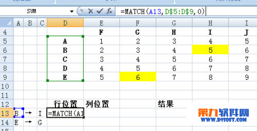 查找区域不会变化