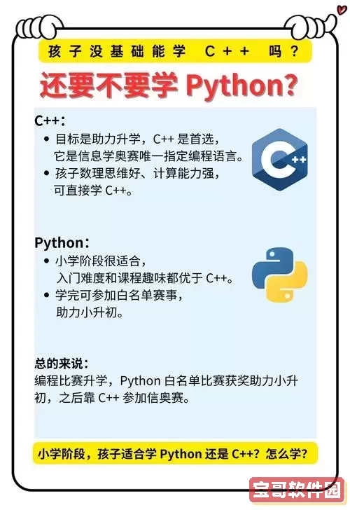 学c++还是学python-python与c++哪个好学图1