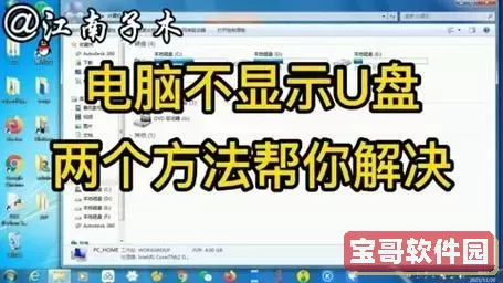 电脑无法识别U盘图标怎么办？解决方法详解！图2