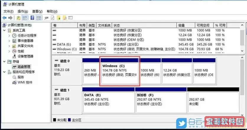 win10c盘分区多大合适-win10c盘分区多大合适512G图1