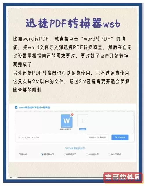 免费PDF转Word的应用推荐及软件下载指南图1