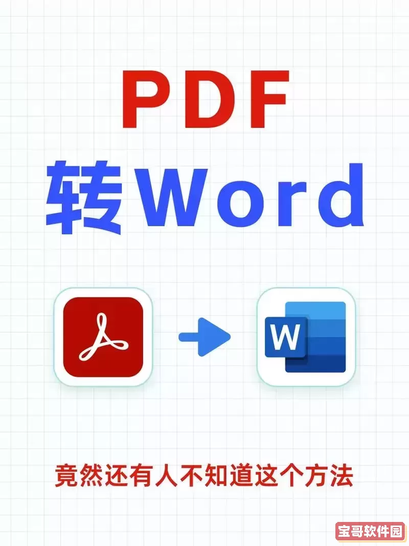 如何将PDF格式转换为Word和JPG格式的详细指南图3